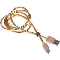 

Кабель USB(Type C,золотой)1м