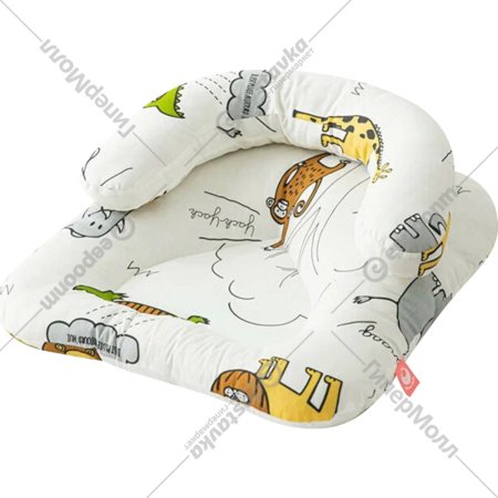 Подушка для кормления «Farfello» Животные Q12, белый