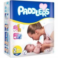 Детские подгузники «Paddlers» Jumbo pack, mini, 3-6 кг, 80 шт.