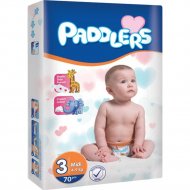 Подгузники детские «Paddlers» Jumbo pack, размер Midi, 4-9 кг, 70 шт
