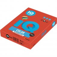 Бумага офисная «IQ» Color intensive, CO44, А4, кораллово-красный, 500 л