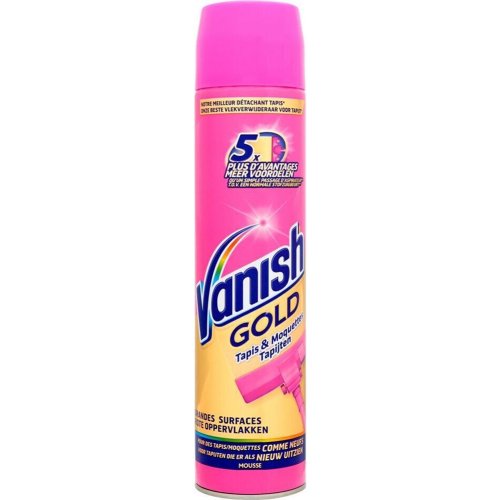 Мусс для чистки ковров «Vanish» Gold, 600 мл
