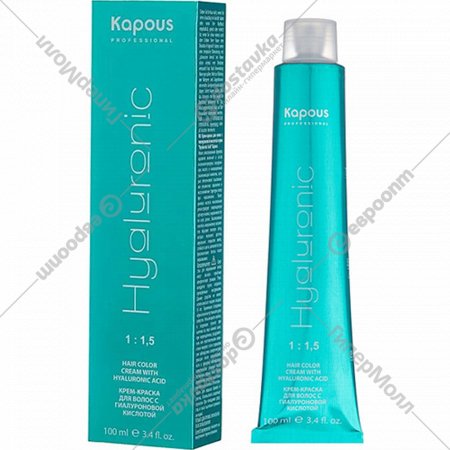 Крем-краска для волос «Kapous» Hyaluronic Acid, HY 02 усилитель фиолетовый, 1411, 100 мл