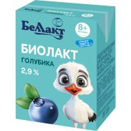 Продукт кисломолочный «Биолакт» голубика, 2.9%, 210 г