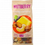 Смесь «Nutberry» орехи и фрукты, 220 г.