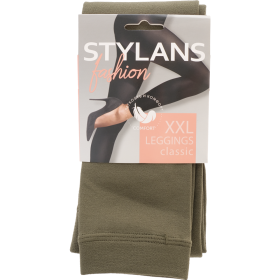 Леггинсы женские «Stylan's» зеленые, размер ХXL