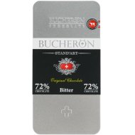 Шоколад «Bucheron» горький, 72%, 100 г
