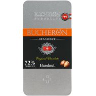 Шоколад «Bucheron» горький, с фундуком, 72%, 100 г