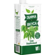 Сок «Гамма вкуса» березовый, 1 л