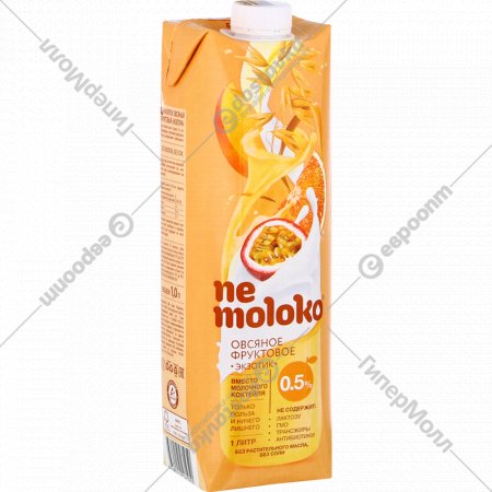 Напиток овсяный «Ne moloko» фруктовый экзотик, 0.5%, 1 л