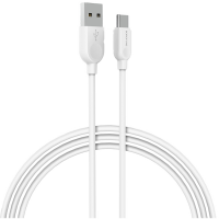 

Дата-кабель"BOROFONE"Type-C(1м.)белый