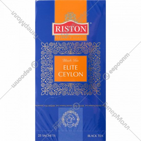 Чай черный «Riston» Elite Ceylone, 25х2 г