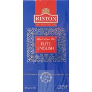 Чай черный и зеленый «Riston» Elite English, 25х2 г