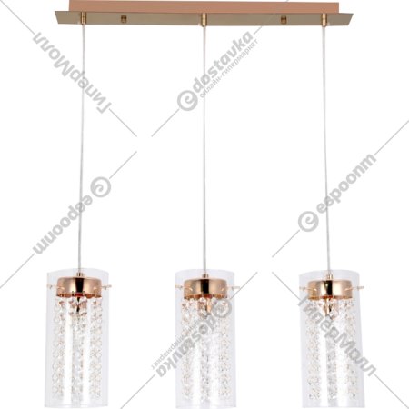 Подвесной светильник «Ambrella light» TR3663/3 GD/CL, золото/прозрачный