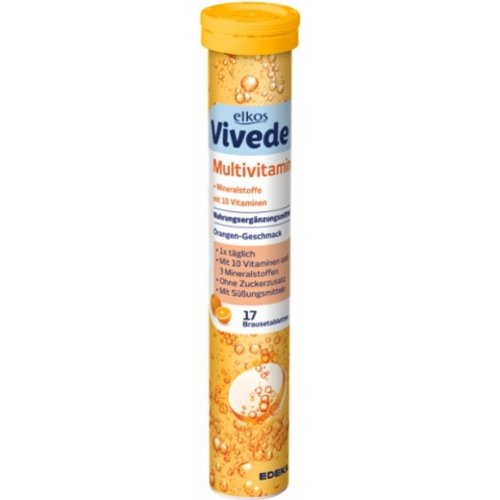 Витамины «Vivede» Multivitamin, 17 таблеток
