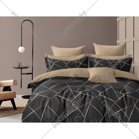 Комплект постельного белья «Luxor» №221461 A/B K, семейный, сатин