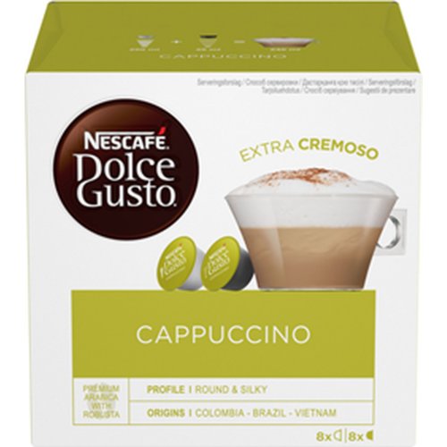 Кофе в капсулах «Nescafe» Dolce Gusto Cappuccino, 16 капсул, 200 г