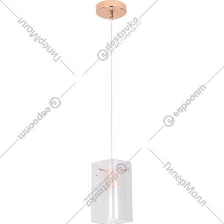 Подвесной светильник «Ambrella light» TR3680 GD/CL/FR, золото/прозрачный/белый