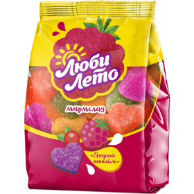 Мар­ме­лад «Люби лето» Ягод­ный кок­тейль, ас­сор­ти, 250 г