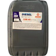 Масло моторное «Bravo» полусинтетическое, diesel 10W-40 API CI-4/SL, 20 л