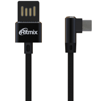 

USB-кабель д/зар"RITMIX"(black,RCC-418)