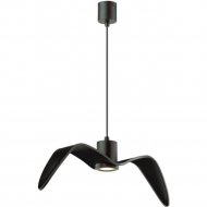 Подвес «Odeon Light» Birds, Pendant ODL22 289, 4902/1C, черный/стекло