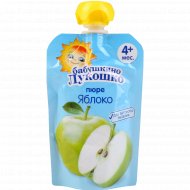 Пюре фруктовое «Бабушкино Лукошко» из яблок, 90 г