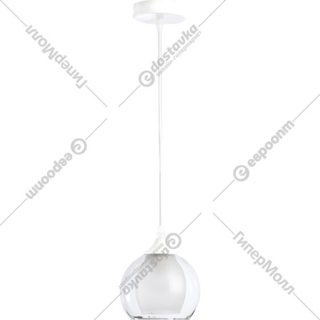 Подвесной светильник «Ambrella light» TR3538 WH/CL/FR, белый/прозрачный/белый
