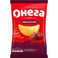 Чипсы картофельные «Онега» со вкусом мяса на углях, 67 г