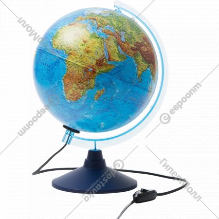 Глобус «Globen» Двойная карта рельефный с подсветкой, Ке022500195