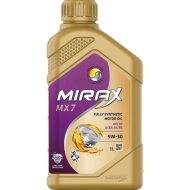 Масло моторное «Mirax» синтетическое, MX7 SAE 5W30 API SP, ACEA A5/B5, 1 л