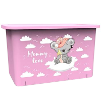

Контейнер"MOMMY LOVE"(д/игр.неж.-роз.)