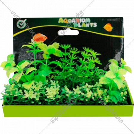 Искусственное растение для аквариума «Aquarium Plants» YM-0211, 15 см