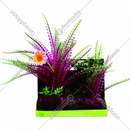 Искусственное растение для аквариума «Aquarium Plants» YM-0727, 20 см