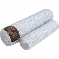 Комплект подушек для сна «Smart Textile» Валик 40x10/30x8 ST6025, серый