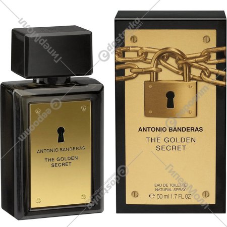 Туалетная вода «Antonio Banderas» the secret golden, мужская, 100 мл