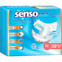 

Подгузники д/вз.однор."SENSO MED"(M)30шт