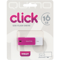 

USB Flash"QUMO"(QM16GUD-CLK-Violet)