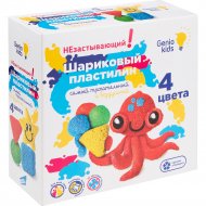 Набор для лепки «Genio Kids» Шариковый пластилин, 4 цвета, TA1804