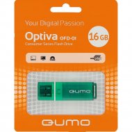 USB Flash «Qumo» Optiva 01 16GB 2.0, QM16GUD-OP1-green