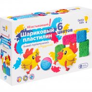 Набор для лепки «Genio Kids» Шариковый пластилин, 6 цветов, TA1805