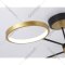 Потолочный светильник «Ambrella light» FL5153/4 BK/GD, золото