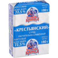 

Спред "КРЕСТЬЯНСКИЙ"(раст/сл) 72.5% 180г