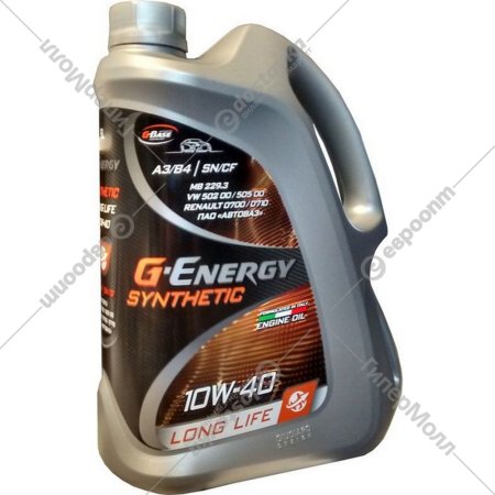 Масло моторное «G-Energy» Synthetic Long Life, 10W-40, 253142395, 4 л