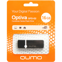 

USB Flash"QUMO"(QM16GUD-OP2-black)