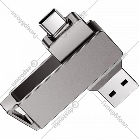 USB Flash «Usams» Type-C + USB 3.0 Rotatable, 128GB, ZB201UP01