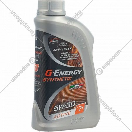 Масло моторное «G-Energy» Synthetic Active, 5W-30, 253142404, 1 л