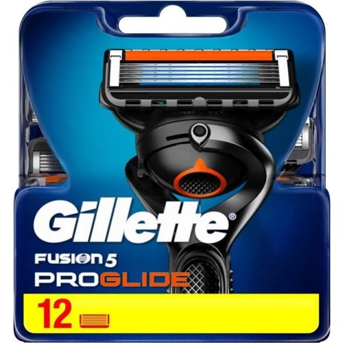 Сменные кассеты для бритья «Gillette» ProGlide, 12 шт