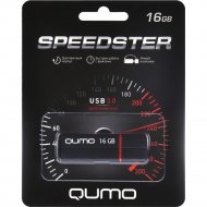 USB Flash «Qumo» Speedster 16GB 3.0, QM16GUD3-SP-black