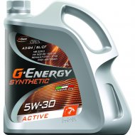 Масло моторное «G-Energy» Synthetic Active, 5W-30, 253142405, 4 л